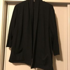 EShakti black cardigan